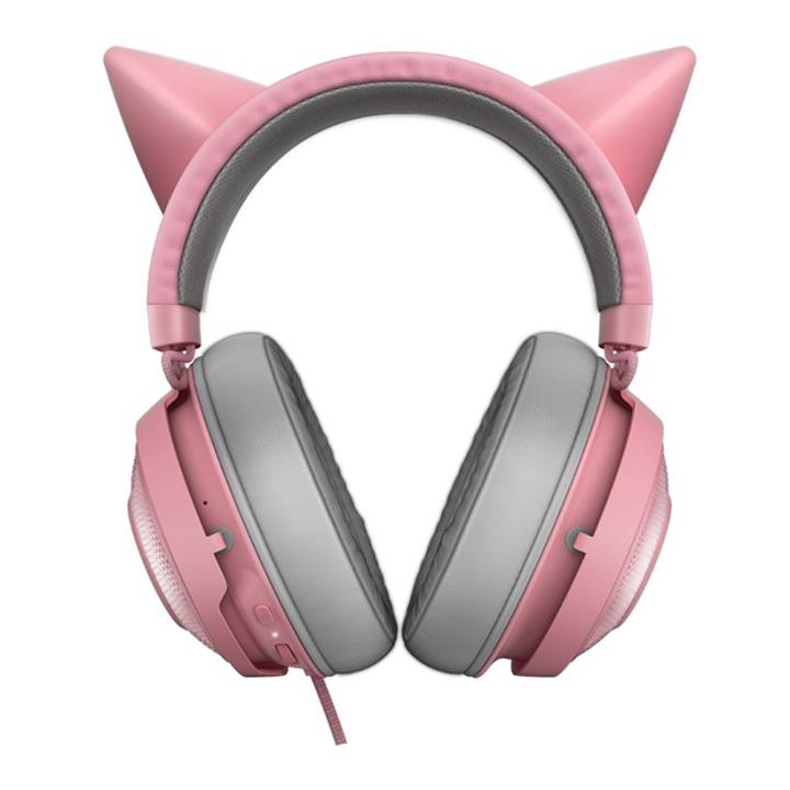 هدست ریزر مدل Kraken Kitty Quartz Razer Kraken Kitty Edition Quartz Headset